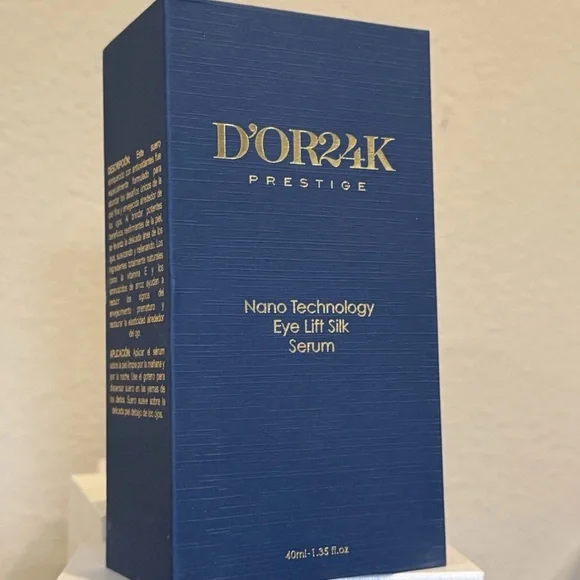 D'OR24K Prestige Nano Technology Eye Lift Silk Serum NEW in Box 40 ml/1.35 Fl Oz - Picture 2 of 2